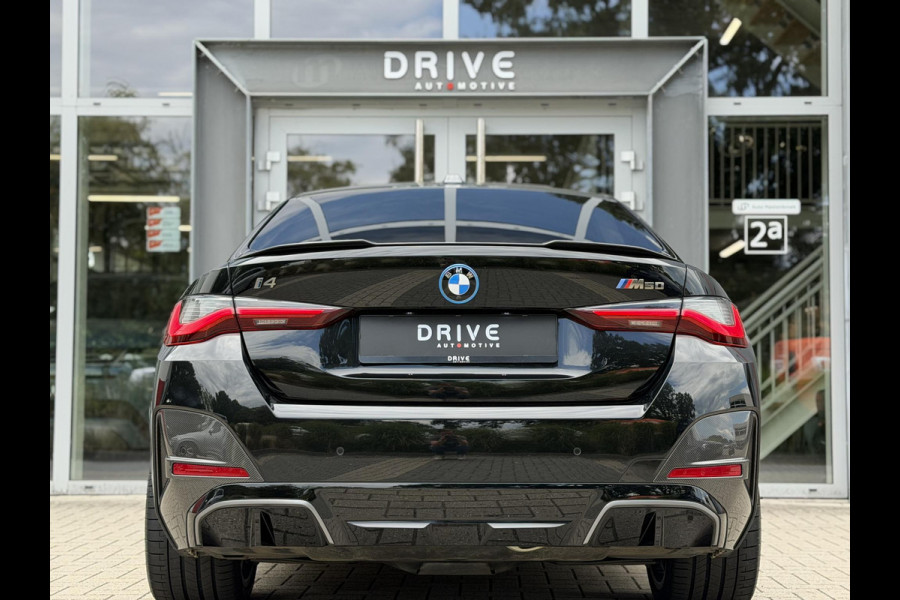 BMW i4 M50 High Ex 544 PK M-Sport Pro |Carbon in/exterieur|Pano|Laser|H/K|M-seats|20"|Trekhaak