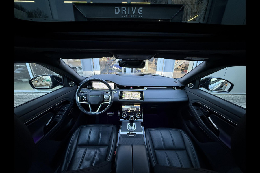Land Rover Range Rover Evoque 1.5 P300e AWD R-Dynamic HSE Black Style|Schuif/kantel dak|Sfeer|Meridian|Matrix|Trekhaak