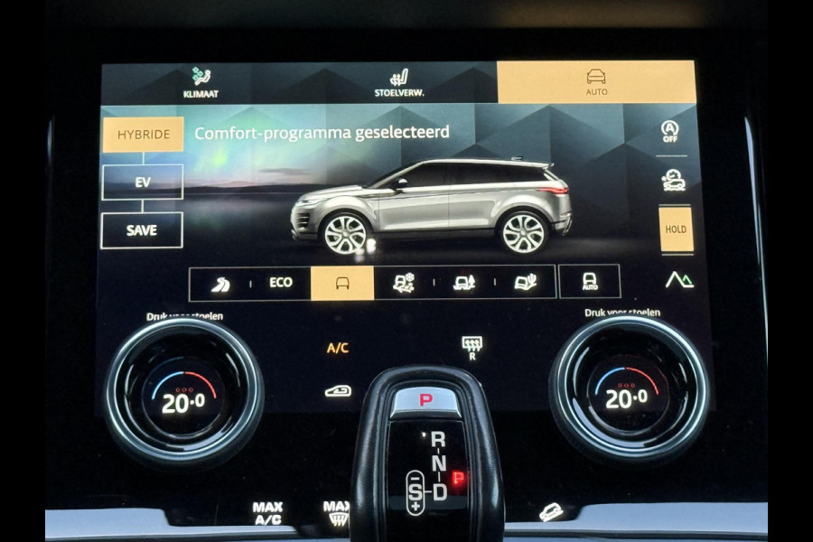 Land Rover Range Rover Evoque 1.5 P300e AWD R-Dynamic HSE Black Style|Schuif/kantel dak|Sfeer|Meridian|Matrix|Trekhaak