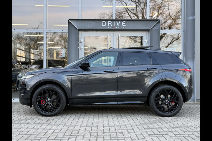 Land Rover Range Rover Evoque 1.5 P300e AWD R-Dynamic HSE Black Style|Schuif/kantel dak|Sfeer|Meridian|Matrix|Trekhaak