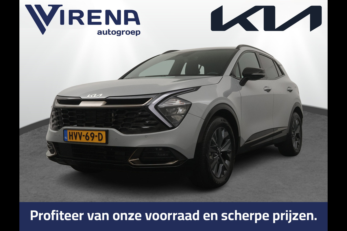 Kia Sportage 1.6 T-GDi Hybrid Dark Edition - Navigatie - Stoel-/stuurverwarming - Cruise Control - Climate Control - Fabrieksgarantie tot 08-2031