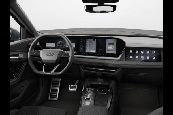 Audi Q6 e-tron S edition 83 Kwh 252 pk | Glazen panoramadak | Trekhaak, mechanisch draaibaar | Exterieurpakket zwart | Warmtewerend glas donker tint |