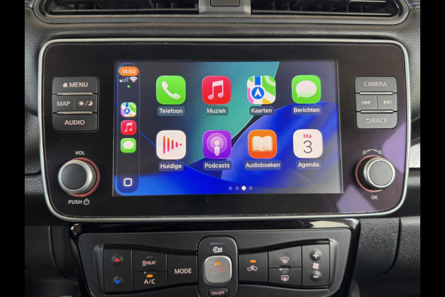 Nissan Leaf N-Connecta 39 kWh 360 Camera Clima Cruise Stuurverw. + Stoelverwarming V+A Carplay