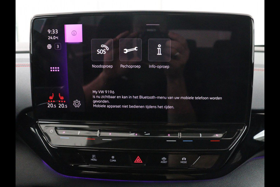 Volkswagen ID.5 GTX 77 kWh | SOH 90,1% | Half leder | Stuur/stoelverwarming | Carplay | Sfeerverlichting | Adaptive cruise | Climate control | Camera | Park assist |