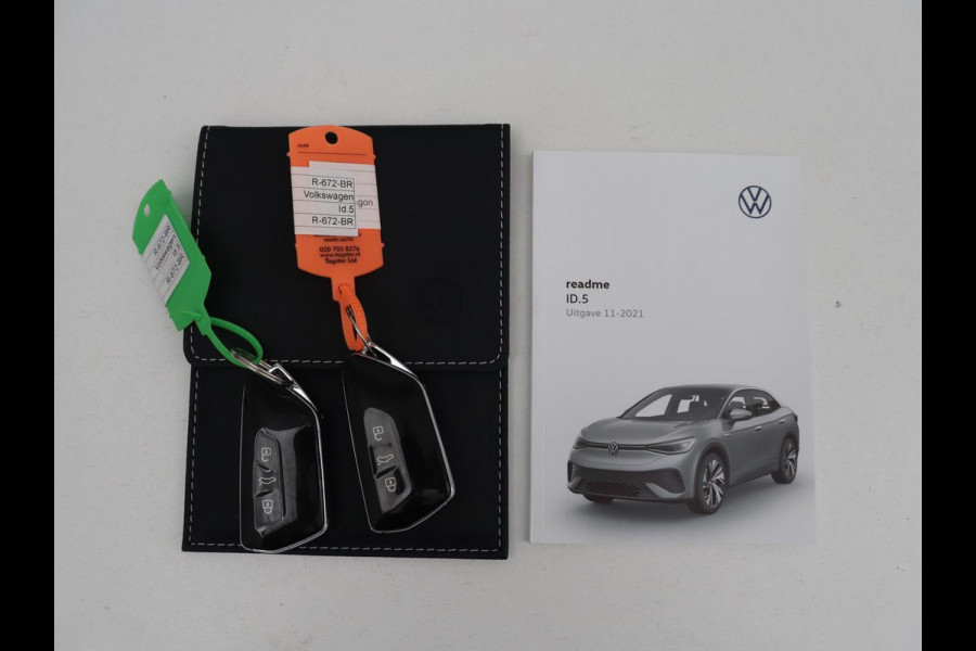 Volkswagen ID.5 GTX 77 kWh | SOH 90,1% | Half leder | Stuur/stoelverwarming | Carplay | Sfeerverlichting | Adaptive cruise | Climate control | Camera | Park assist |