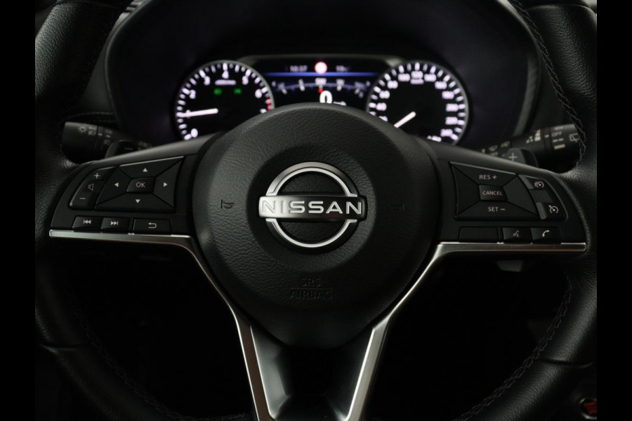 Nissan Juke 1.0 DIG-T N-Design | Half leder | Carplay | Cruise control | Park assist | Camera | Climate control | Keyless | Lichtmetaal 19" |