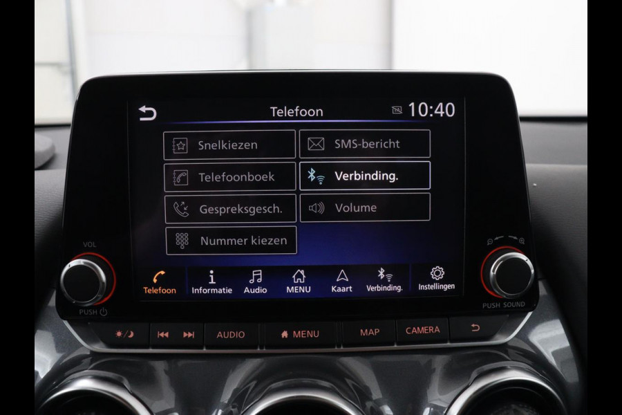 Nissan Juke 1.0 DIG-T N-Design | Half leder | Carplay | Cruise control | Park assist | Camera | Climate control | Keyless | Lichtmetaal 19" |