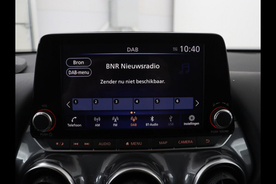 Nissan Juke 1.0 DIG-T N-Design | Half leder | Carplay | Cruise control | Park assist | Camera | Climate control | Keyless | Lichtmetaal 19" |