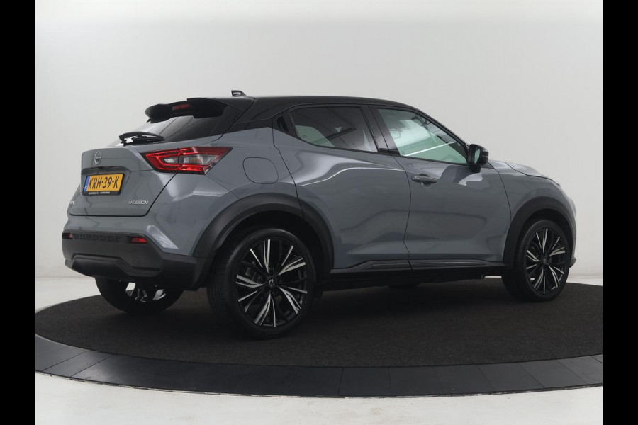 Nissan Juke 1.0 DIG-T N-Design | Half leder | Carplay | Cruise control | Park assist | Camera | Climate control | Keyless | Lichtmetaal 19" |