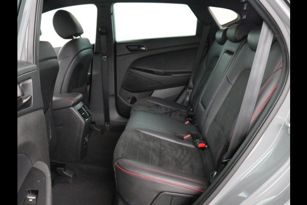 Hyundai Tucson 1.6 T-GDI Comfort N-Line | Trekhaak | 360 camera | Adaptive cruise | Carplay | Leder/alcantara | Stoelverwarming | Climate control | Full LED | Park assist |