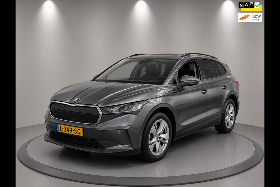 Škoda ENYAQ iV 60| 1/2 LEDER | NAVI | AIRCO| ELECTRIC| NL: AUTO| NAP"|