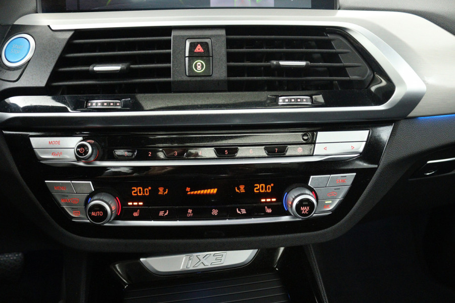 BMW iX3 High Executive 80 kWh SOH 97%(PANO, 360 CAMERA, H/K AUDIO, SFEERVERLICHTING, ADAPTIVE CRUISE, TREKHAAK, AUTOPILOT)