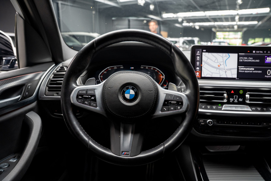 BMW X3 xDrive20i High Exe M-Pakket Leer Head-up Navi LED Elektr. achterklep Climate (3-zone) Elektr. trekhaak PDC LM velgen