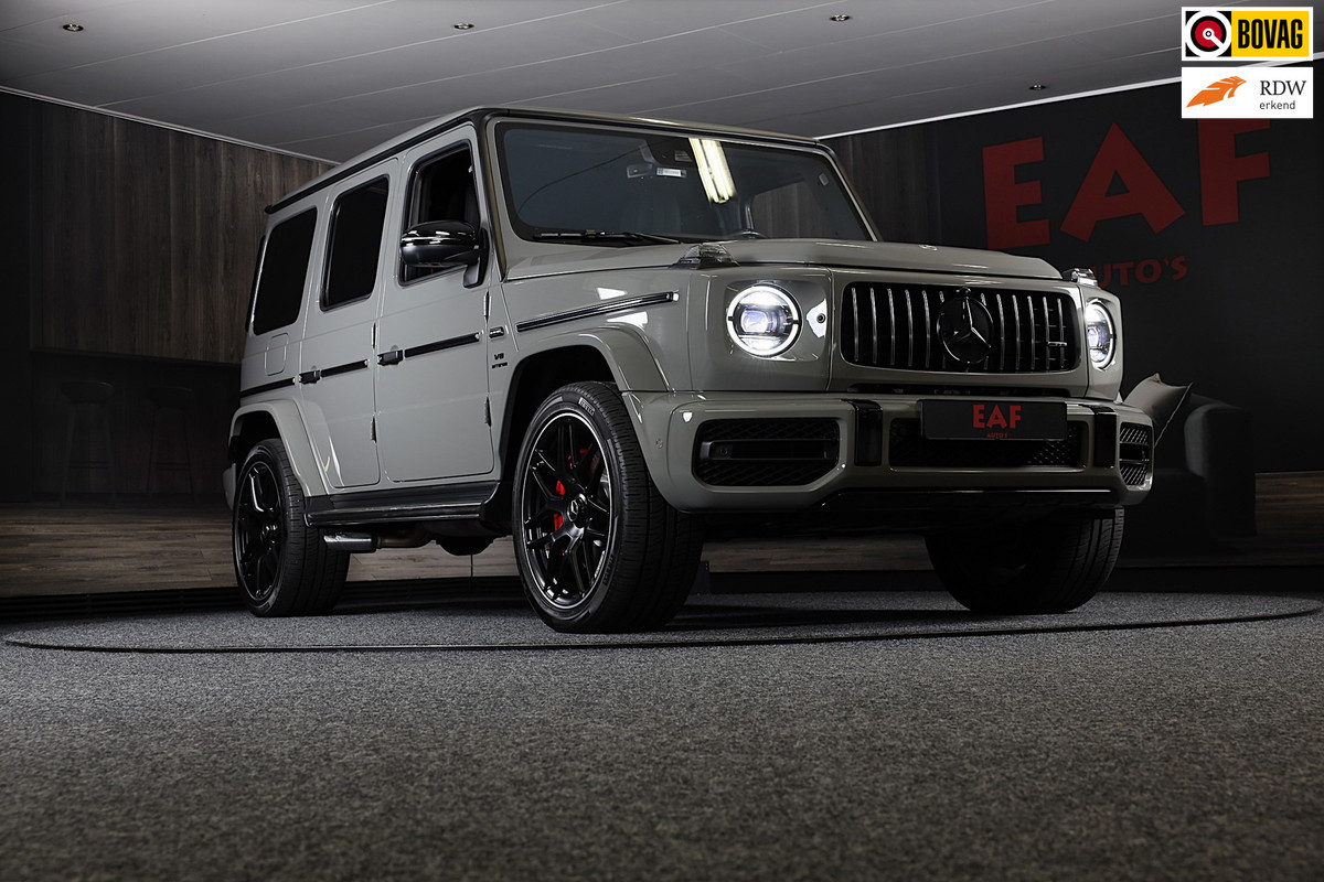 Mercedes-Benz G-Klasse 63 Manufaktur / Schermen / Carbon / Massage / Memory / 360 Camera / Lane Assist / BURMESTER / Open Dak / 22
