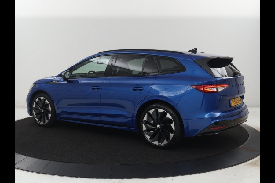 Škoda Enyaq iV 80 Sportline | SOH 93,2% | Leder/alcantara | Stuur/stoelverwarming | Carplay | Sfeerverlichting |  Adaptive cruise | Dodehoek detectie | Camera | Park assist