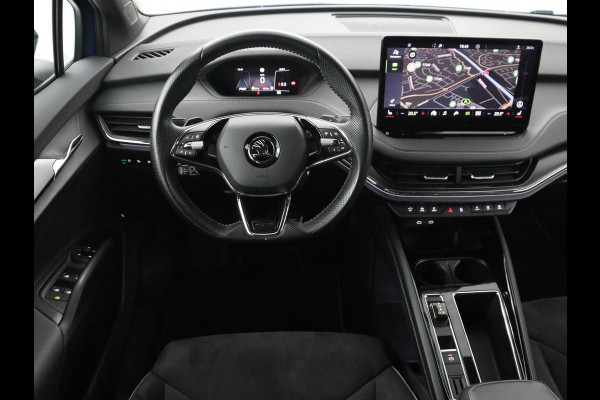 Škoda Enyaq iV 80 Sportline | SOH 93,2% | Leder/alcantara | Stuur/stoelverwarming | Carplay | Sfeerverlichting |  Adaptive cruise | Dodehoek detectie | Camera | Park assist