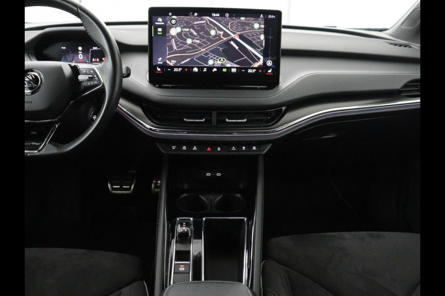 Škoda Enyaq iV 80 Sportline | SOH 93,2% | Leder/alcantara | Stuur/stoelverwarming | Carplay | Sfeerverlichting |  Adaptive cruise | Dodehoek detectie | Camera | Park assist