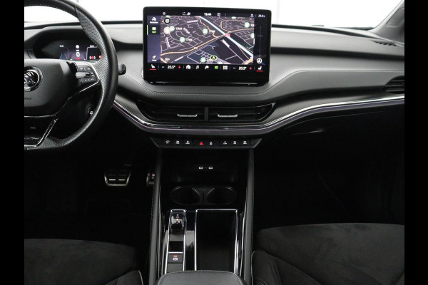 Škoda Enyaq iV 80 Sportline | SOH 93,2% | Leder/alcantara | Stuur/stoelverwarming | Carplay | Sfeerverlichting |  Adaptive cruise | Dodehoek detectie | Camera | Park assist