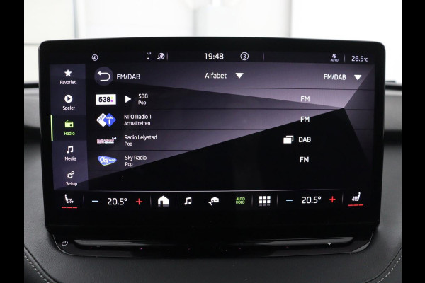 Škoda Enyaq iV 80 Sportline | SOH 93,2% | Leder/alcantara | Stuur/stoelverwarming | Carplay | Sfeerverlichting |  Adaptive cruise | Dodehoek detectie | Camera | Park assist