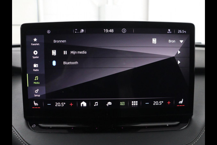 Škoda Enyaq iV 80 Sportline | SOH 93,2% | Leder/alcantara | Stuur/stoelverwarming | Carplay | Sfeerverlichting |  Adaptive cruise | Dodehoek detectie | Camera | Park assist