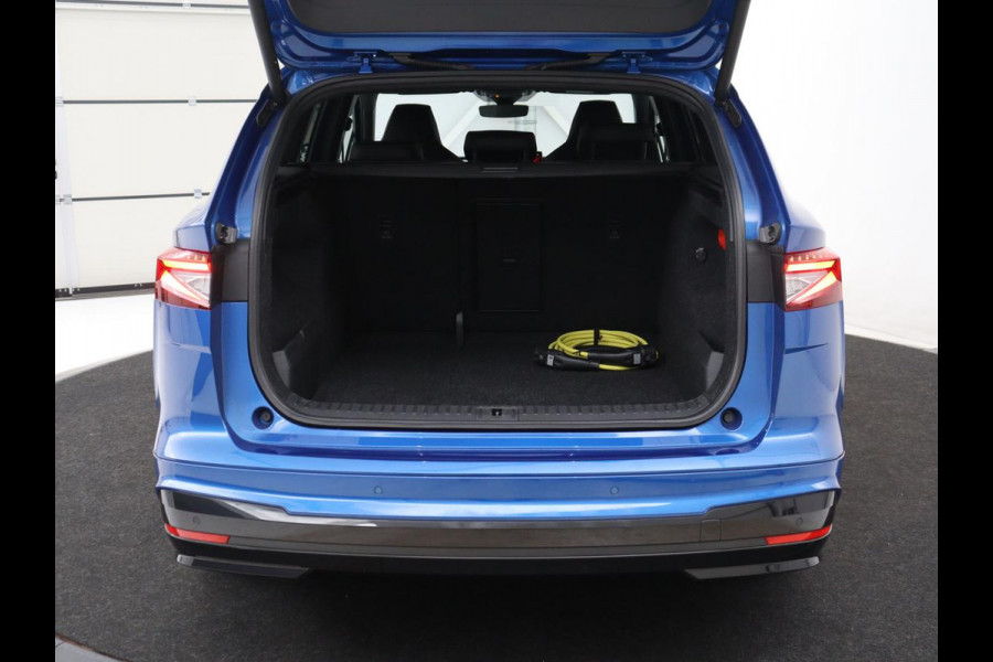 Škoda Enyaq iV 80 Sportline | SOH 93,2% | Leder/alcantara | Stuur/stoelverwarming | Carplay | Sfeerverlichting |  Adaptive cruise | Dodehoek detectie | Camera | Park assist