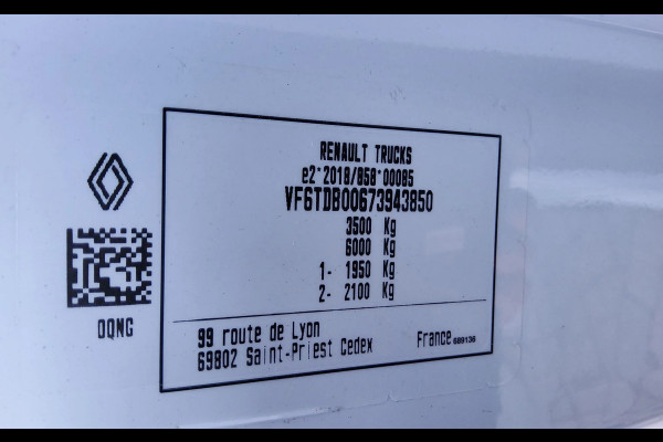 Renault Master V-32-KTV - 170.35 NEW FWD EL - LAADBAK & LAADKLEP - EURO 6