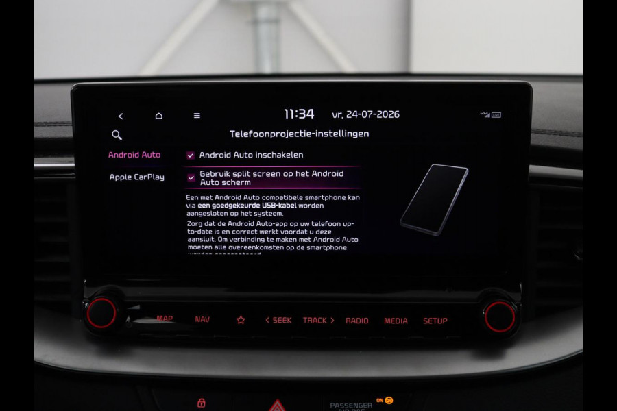 Kia ProCeed 1.5 T-GDI GT-Line | Panoramadak | Trekhaak | Half Leder | Stuur/stoelverwarming | Virtual dashboard | Adaptive cruise | Camera | Carplay | Dodehoek detectie |