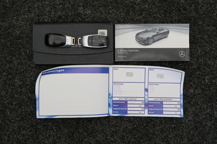 Mercedes-Benz E-Klasse Cabrio 200 25th Anniversary Edition AMG Burmester, Leer, Camera, Apple Carplay, 19", Afn. Trekhaak