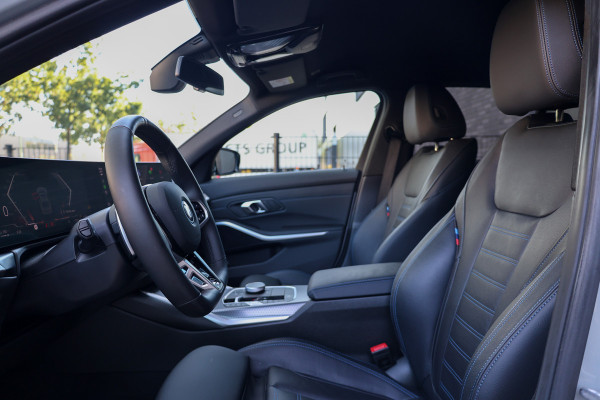 BMW 3-serie 330e M-SPORT | BTW | 360 | HUD | MEMORY | KEYLESS | LED | 20'' | ACC | LEDER | ELEK KOFFERKLEP |