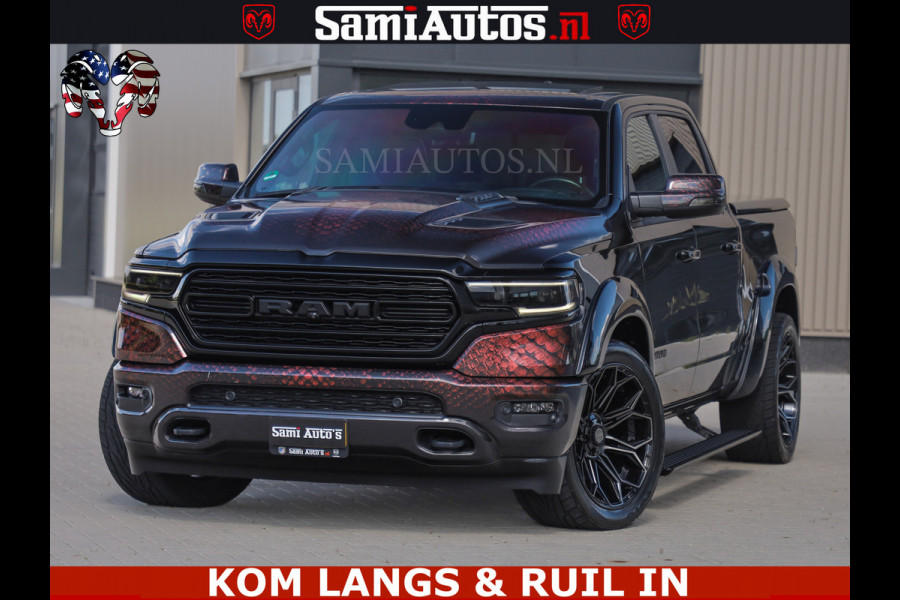 Dodge Ram COBRA HULK PACK | 5.7 V8 402 PK | LIMITED EDITION | HUD | LUCHTVERING | BOM VOL | CREW CAB 5 PERSOONS | DUBBELE CABINE | GRIJSKENTEKEN | | De specialist in Amerikaanse pick‑ups in Nederland en Europa.