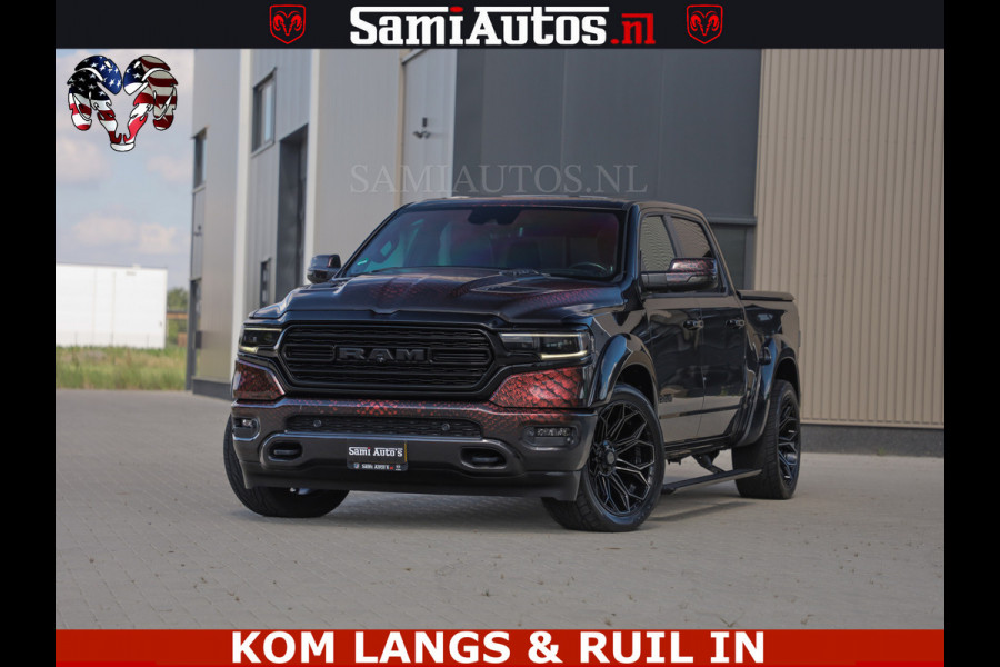 Dodge Ram COBRA HULK PACK | 5.7 V8 402 PK | LIMITED EDITION | HUD | LUCHTVERING | BOM VOL | CREW CAB 5 PERSOONS | DUBBELE CABINE | GRIJSKENTEKEN | | De specialist in Amerikaanse pick‑ups in Nederland en Europa.