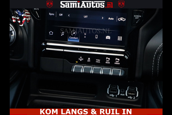 Dodge Ram COBRA HULK PACK | 5.7 V8 402 PK | LIMITED EDITION | HUD | LUCHTVERING | BOM VOL | CREW CAB 5 PERSOONS | DUBBELE CABINE | GRIJSKENTEKEN | | De specialist in Amerikaanse pick‑ups in Nederland en Europa.