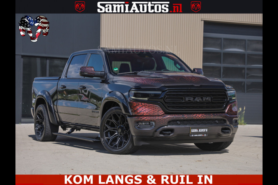 Dodge Ram COBRA HULK PACK | 5.7 V8 402 PK | LIMITED EDITION | HUD | LUCHTVERING | BOM VOL | CREW CAB 5 PERSOONS | DUBBELE CABINE | GRIJSKENTEKEN | | De specialist in Amerikaanse pick‑ups in Nederland en Europa.