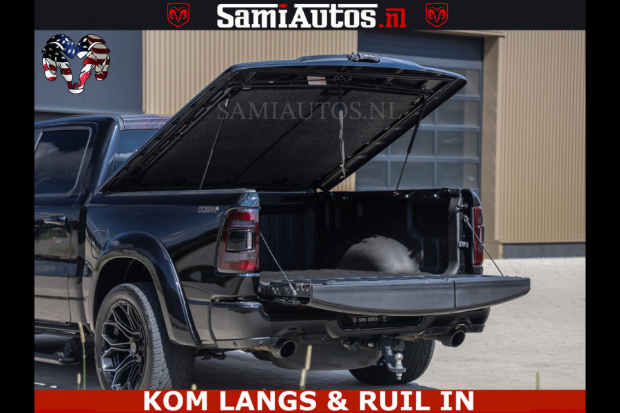 Dodge Ram COBRA HULK PACK | 5.7 V8 402 PK | LIMITED EDITION | HUD | LUCHTVERING | BOM VOL | CREW CAB 5 PERSOONS | DUBBELE CABINE | GRIJSKENTEKEN | | De specialist in Amerikaanse pick‑ups in Nederland en Europa.