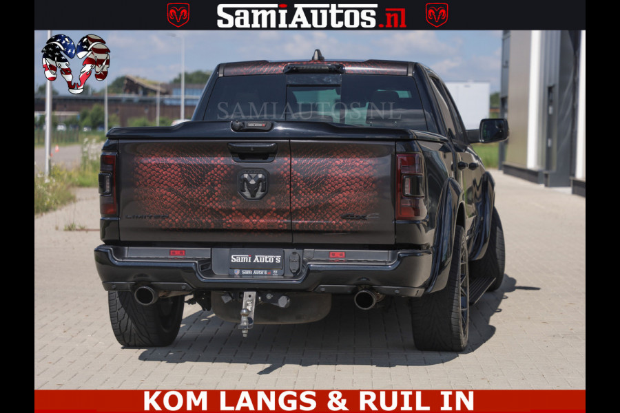 Dodge Ram COBRA HULK PACK | 5.7 V8 402 PK | LIMITED EDITION | HUD | LUCHTVERING | BOM VOL | CREW CAB 5 PERSOONS | DUBBELE CABINE | GRIJSKENTEKEN | | De specialist in Amerikaanse pick‑ups in Nederland en Europa.