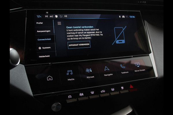 Peugeot 408 1.2 PureTech Allure Pack 130 Autmaat Comfort Pakket, Electrische stoelverstelling LV, stoelverwarming  Camera 360  Navigatie  Climate Control  Dab  Led Parkeer sensoren