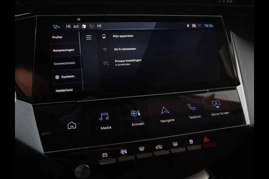 Peugeot 408 1.2 PureTech Allure Pack 130 Autmaat Comfort Pakket, Electrische stoelverstelling LV, stoelverwarming  Camera 360  Navigatie  Climate Control  Dab  Led Parkeer sensoren