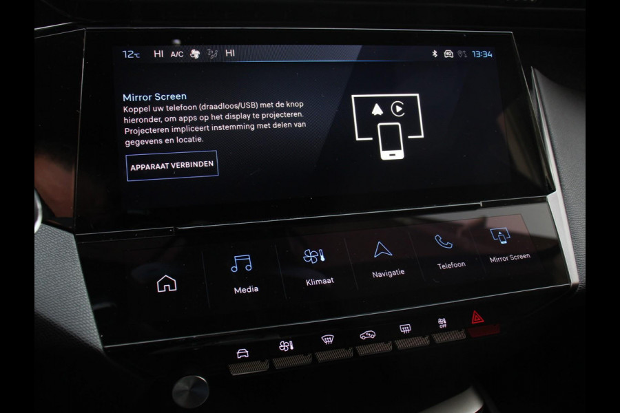 Peugeot 408 1.2 PureTech Allure Pack 130 Autmaat Comfort Pakket, Electrische stoelverstelling LV, stoelverwarming  Camera 360  Navigatie  Climate Control  Dab  Led Parkeer sensoren