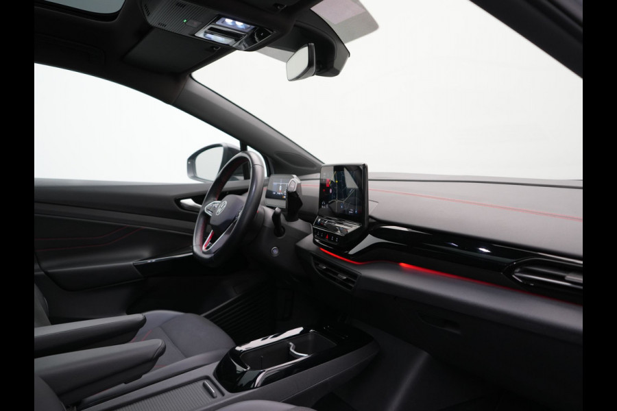 Volkswagen ID.4 GTX 4Motion 77 kWh 300pk Dealer O.H. | Trekhaak Af Fabriek | Panodak | Adaptive Cruise | Camera | IQ Light | Sportstoelen & Stuur Verwarmd | Keyless | Sfeerverlichting | Apple Carplay | Navigatie | DAB | 20"L.M |