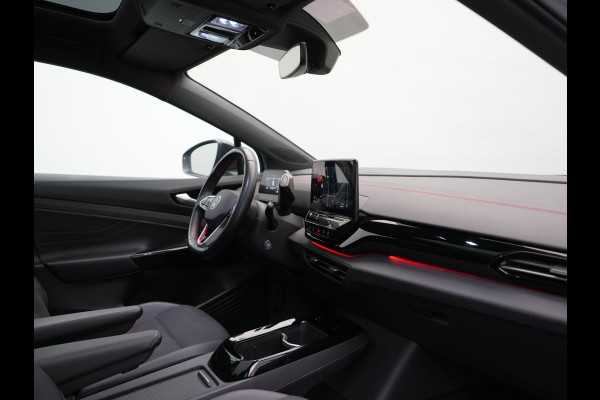 Volkswagen ID.4 GTX 4Motion 77 kWh 300pk Dealer O.H. | Trekhaak Af Fabriek | Panodak | Adaptive Cruise | Camera | IQ Light | Sportstoelen & Stuur Verwarmd | Keyless | Sfeerverlichting | Apple Carplay | Navigatie | DAB | 20"L.M |