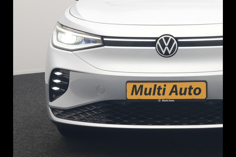 Volkswagen ID.4 GTX 4Motion 77 kWh 300pk Dealer O.H. | Trekhaak Af Fabriek | Panodak | Adaptive Cruise | Camera | IQ Light | Sportstoelen & Stuur Verwarmd | Keyless | Sfeerverlichting | Apple Carplay | Navigatie | DAB | 20"L.M |