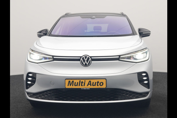 Volkswagen ID.4 GTX 4Motion 77 kWh 300pk Dealer O.H. | Trekhaak Af Fabriek | Panodak | Adaptive Cruise | Camera | IQ Light | Sportstoelen & Stuur Verwarmd | Keyless | Sfeerverlichting | Apple Carplay | Navigatie | DAB | 20"L.M |