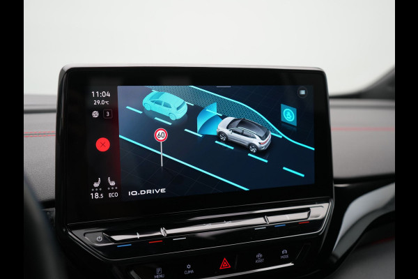 Volkswagen ID.4 GTX 4Motion 77 kWh 300pk Dealer O.H. | Trekhaak Af Fabriek | Panodak | Adaptive Cruise | Camera | IQ Light | Sportstoelen & Stuur Verwarmd | Keyless | Sfeerverlichting | Apple Carplay | Navigatie | DAB | 20"L.M |