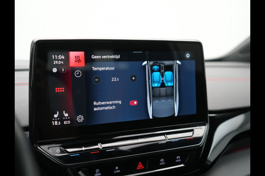 Volkswagen ID.4 GTX 4Motion 77 kWh 300pk Dealer O.H. | Trekhaak Af Fabriek | Panodak | Adaptive Cruise | Camera | IQ Light | Sportstoelen & Stuur Verwarmd | Keyless | Sfeerverlichting | Apple Carplay | Navigatie | DAB | 20"L.M |