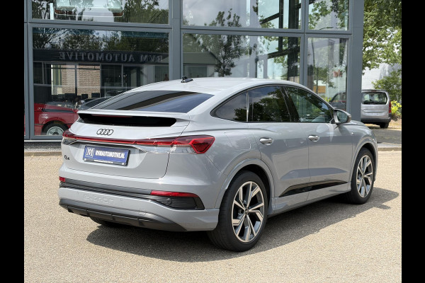 Audi Q4 Sportback e-tron 45 S Edition 82 kWh 21000 KM ! | SOH 92% | S-LINE | ADAPT. CRUISE CONTROL | STOELVERWARMING | ELEK. ACHTERKLEP | ACHTERUITRIJCAMERA
