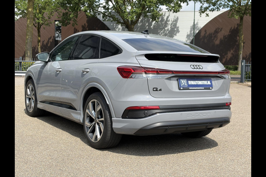 Audi Q4 Sportback e-tron 45 S Edition 82 kWh 21000 KM ! | SOH 92% | S-LINE | ADAPT. CRUISE CONTROL | STOELVERWARMING | ELEK. ACHTERKLEP | ACHTERUITRIJCAMERA