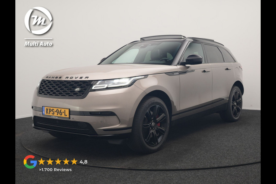 Land Rover Range Rover Velar P400e PHEV 400pk | Panodak | Adaptive Cruise | Camera | Meridian Audio | Lederen Sportstoelen Memory | Apple Carplay | Blis | Keyless | Navigatie | DAB | 20"L.M | Plug In Hybrid |