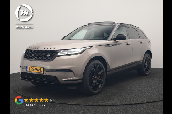 Land Rover Range Rover Velar P400e PHEV 400pk | Panodak | Adaptive Cruise | Camera | Meridian Audio | Lederen Sportstoelen Memory | Apple Carplay | Blis | Keyless | Navigatie | DAB | 20"L.M | Plug In Hybrid |