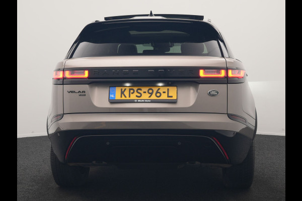 Land Rover Range Rover Velar P400e PHEV 400pk | Panodak | Adaptive Cruise | Camera | Meridian Audio | Lederen Sportstoelen Memory | Apple Carplay | Blis | Keyless | Navigatie | DAB | 20"L.M | Plug In Hybrid |