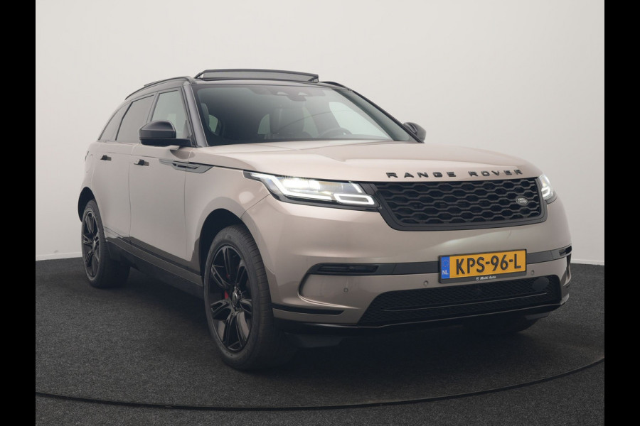 Land Rover Range Rover Velar P400e PHEV 400pk | Panodak | Adaptive Cruise | Camera | Meridian Audio | Lederen Sportstoelen Memory | Apple Carplay | Blis | Keyless | Navigatie | DAB | 20"L.M | Plug In Hybrid |